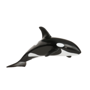 Toy killer whale orca figurine