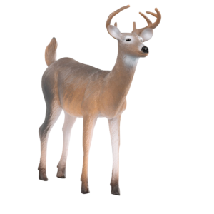 Toy white tailed buck figurine