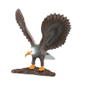 eagle with wings spread