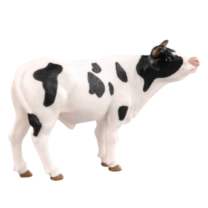 Toy Holstein bull figurine