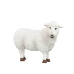 Toy sheep figurine