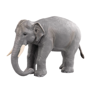 Toy Indian elephant figurine