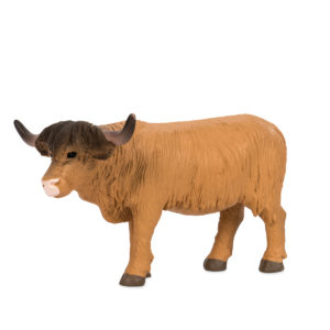 side view of a highland cow