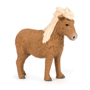 Toy Falabella horse figurine