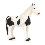 Toy Spotted Saddle horse figurine