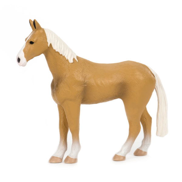 Toy Akhal-Teke horse figurine