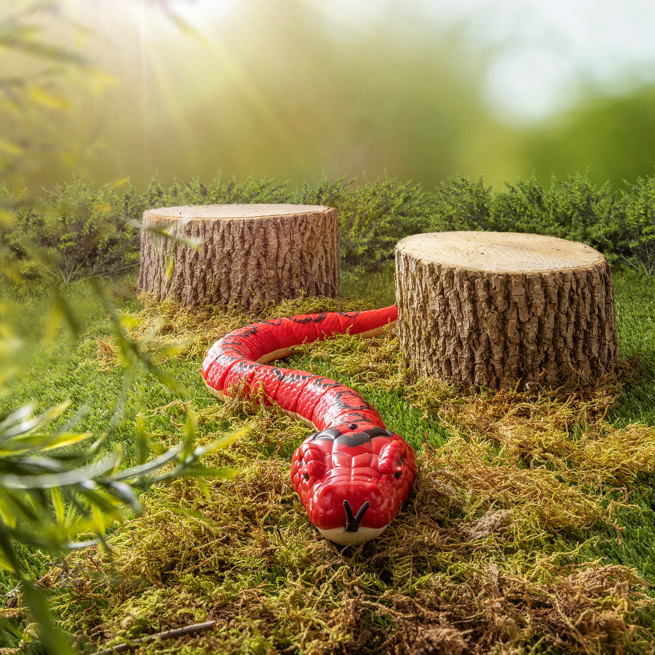 Remote Control Snake RC Rainbow Boa