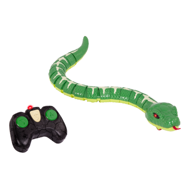 Remote control green tree boa electronic snake animal toy