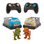 Remote control RC dinosaur bumper cars game 2-player game