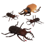 Beetle figurines included with Critters Bucket