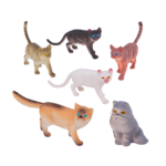 Cat figurines included in Dogs & Cats World Bucket