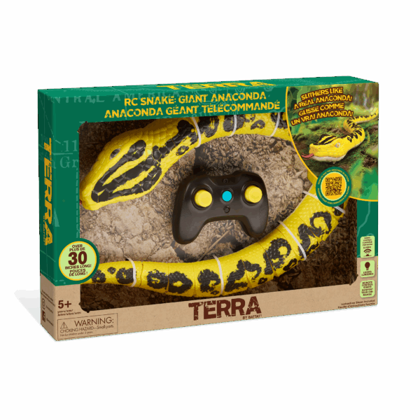 Remote control anaconda toy in package