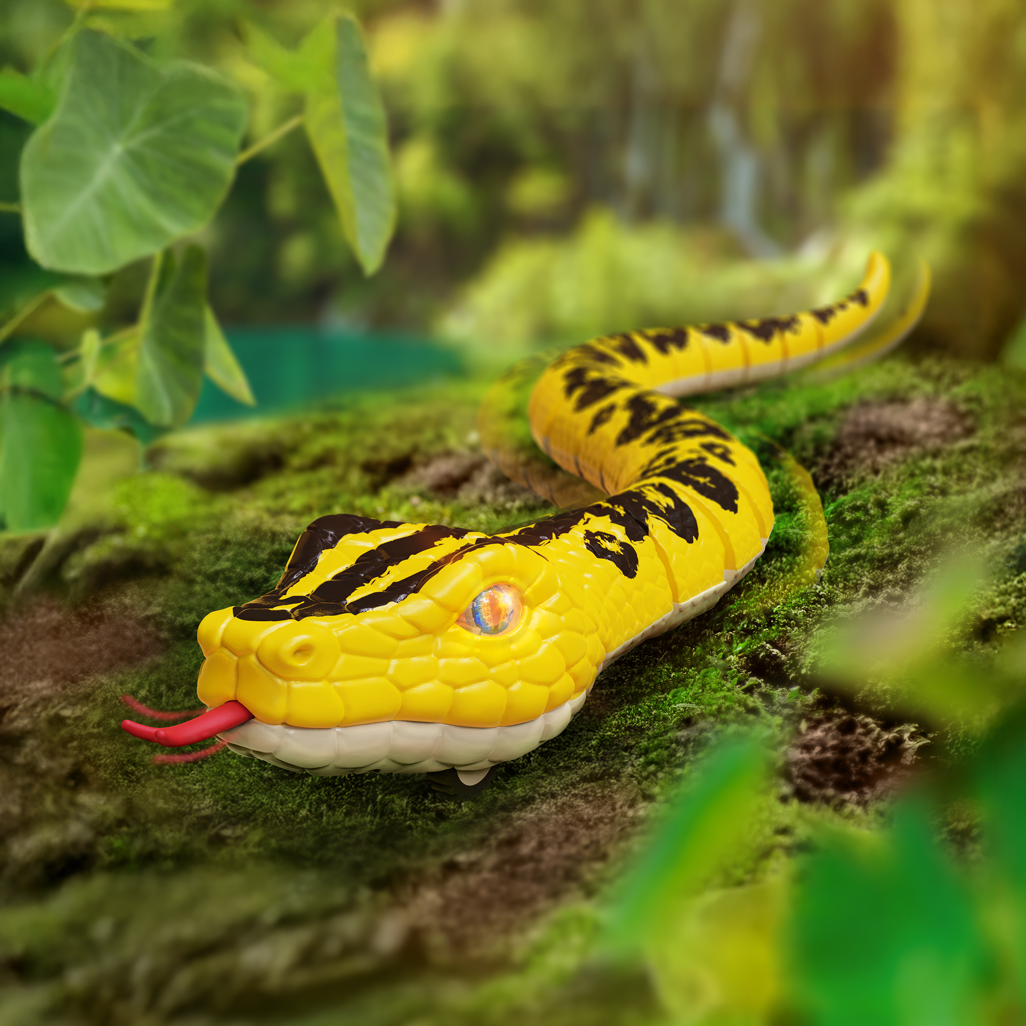 Terra by battat Giant Anaconda Remote Control Snake