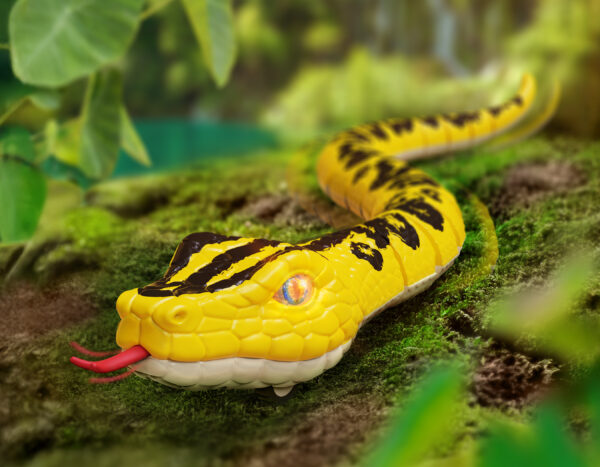 Remote control anaconda toy