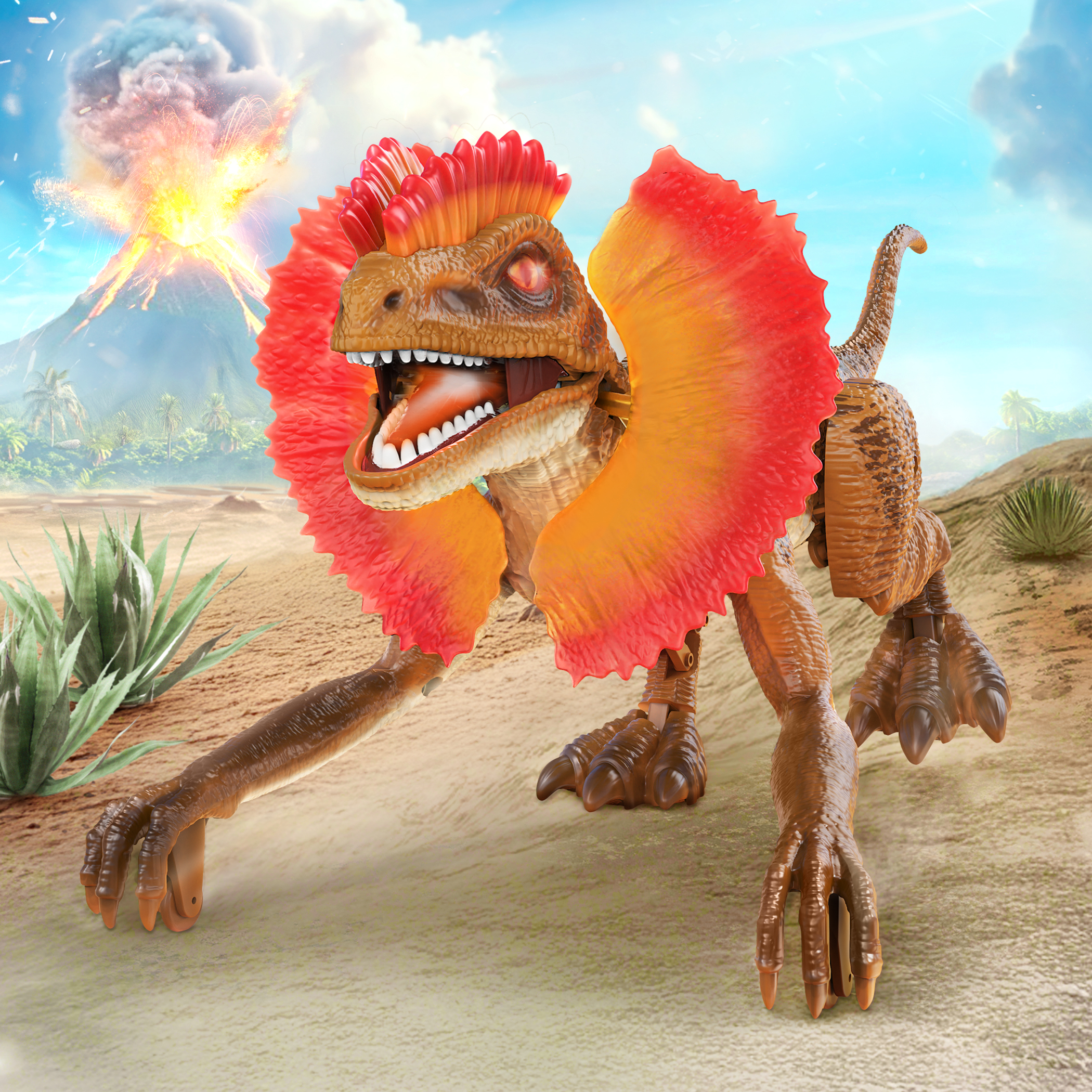 Remote Control Dinosaur RC Dilophosaurus Dinosaur Toy