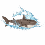 RC Swimming Leopard Shark from Terra by Battat