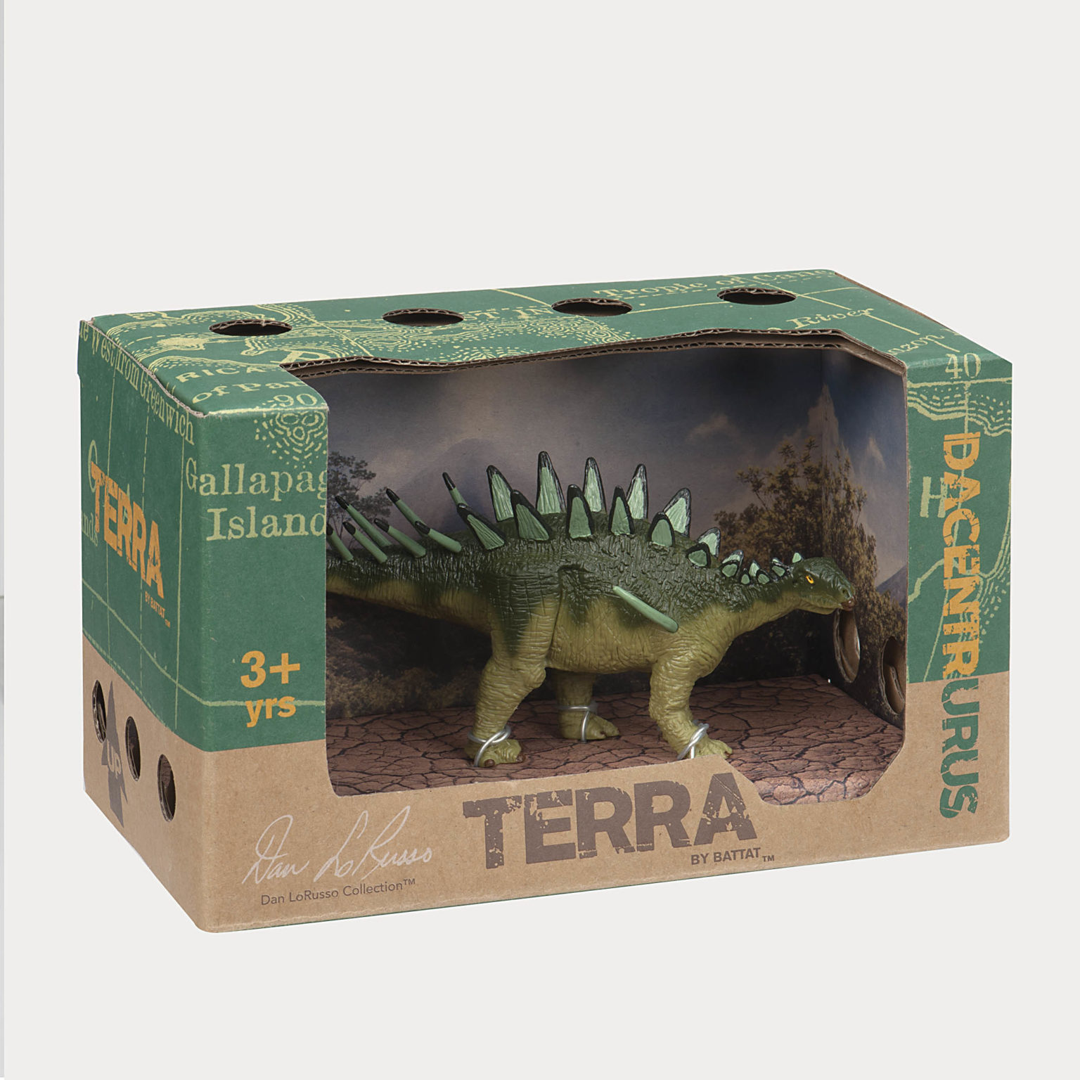 Ceratosaurus, Cryolophosaurus, Dacentrurus… Terra by Battat