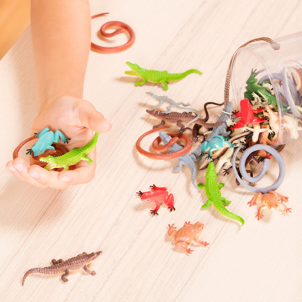 Reptiles In Tube Terra by Battat