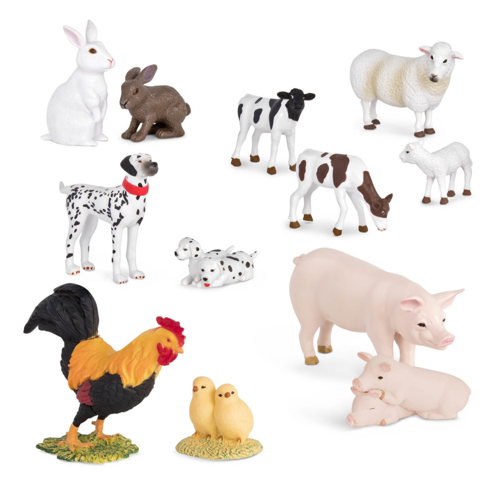 Farm animal assortment terra by battat