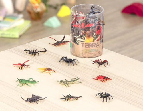 Mini plastic insect toys gifts